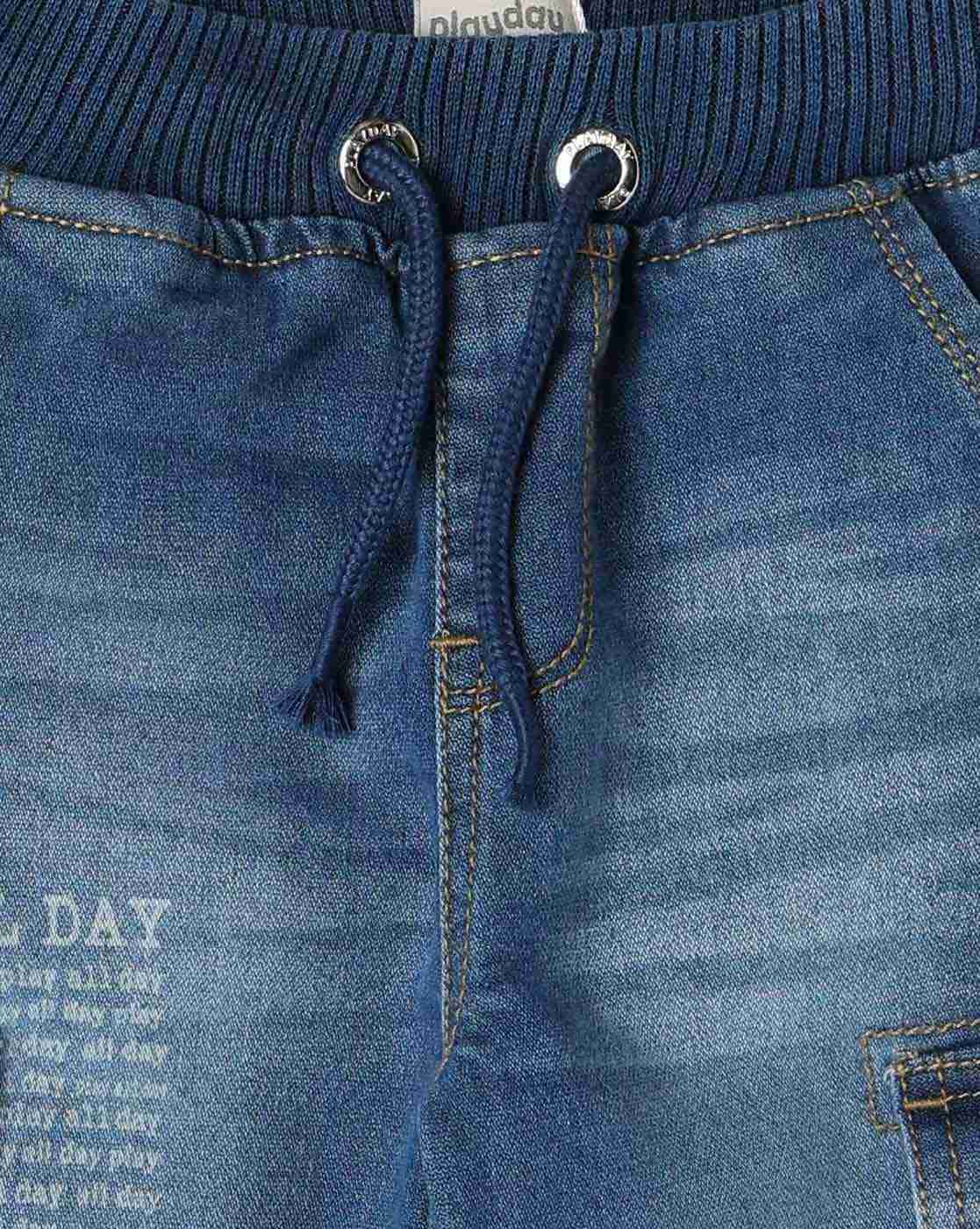PLAYDAY | Boys Mid-wash Jogger Jeans|2