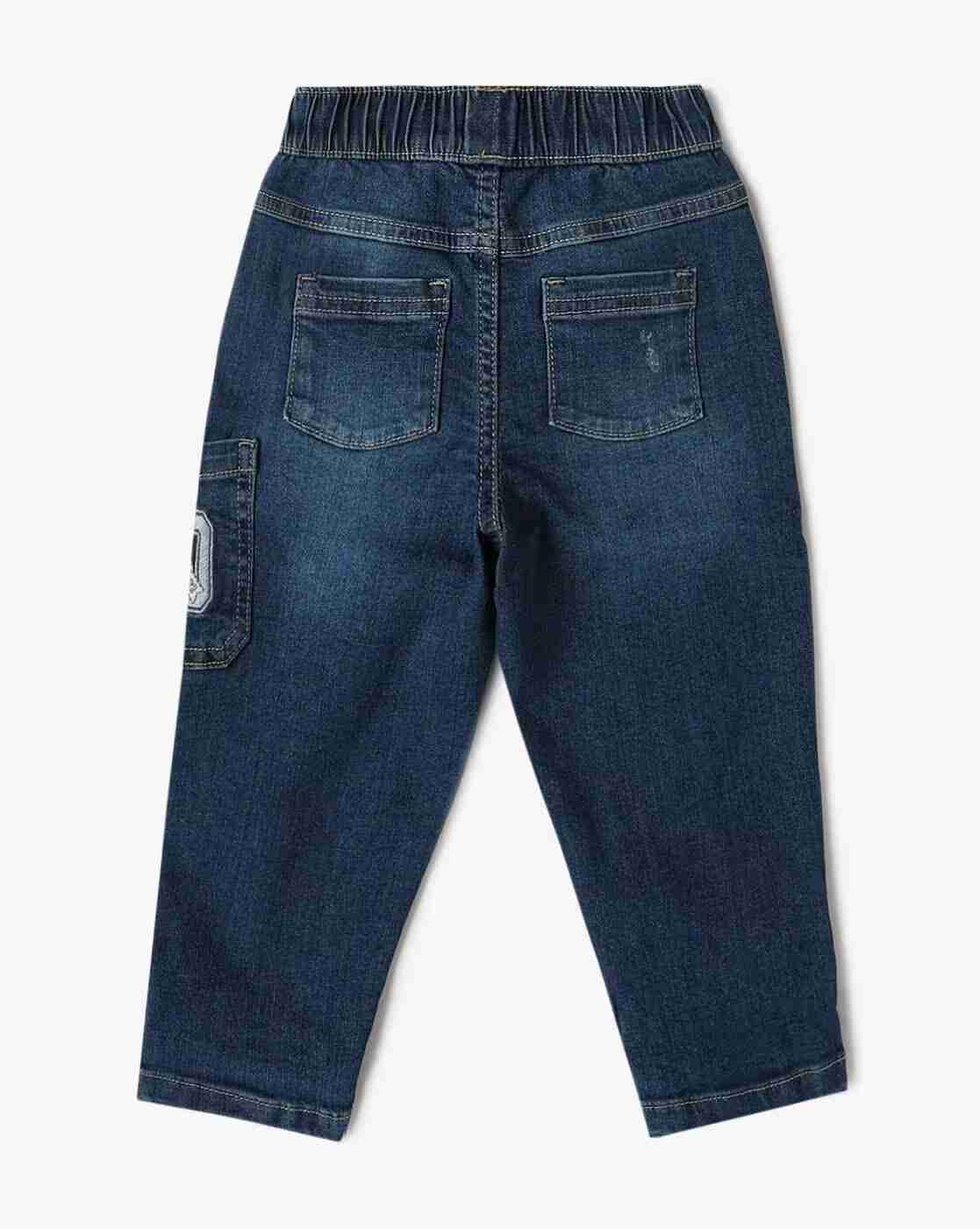 PLAYDAY | Boys Lightly Washed Distressed Regular Fit Jeans|1
