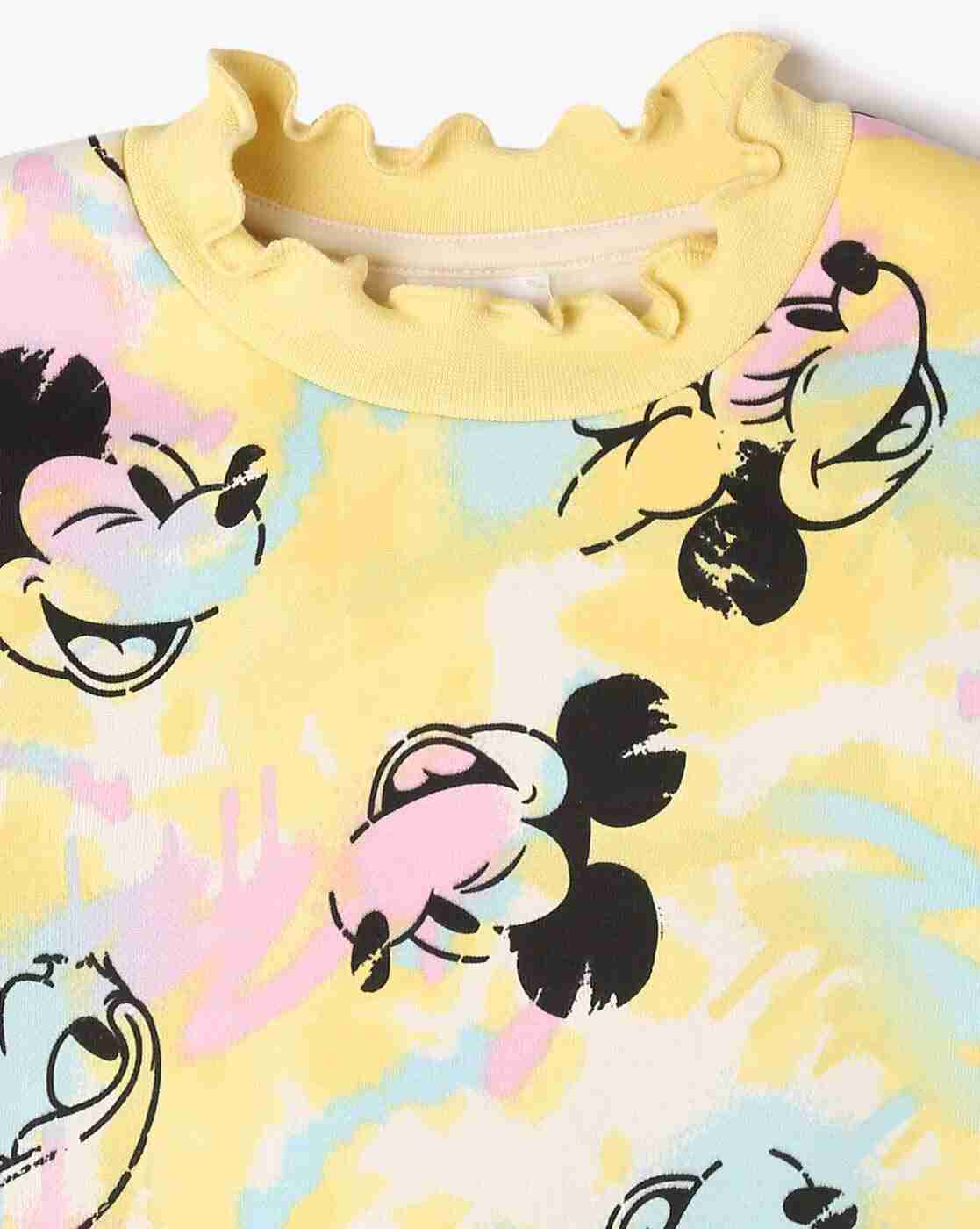 PLAYDAY | Girls Minnie Mouse Regular Fit Sweatshirt|2