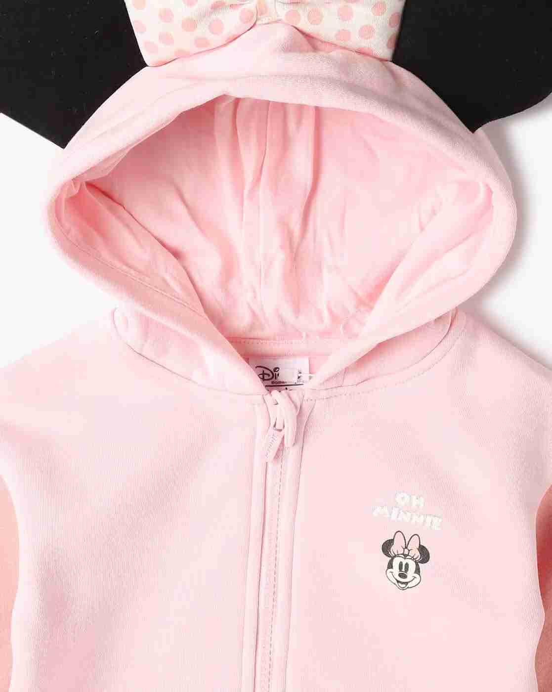 PLAYDAY | Girls Minnie Regular Fit Zipper Hoodie|2