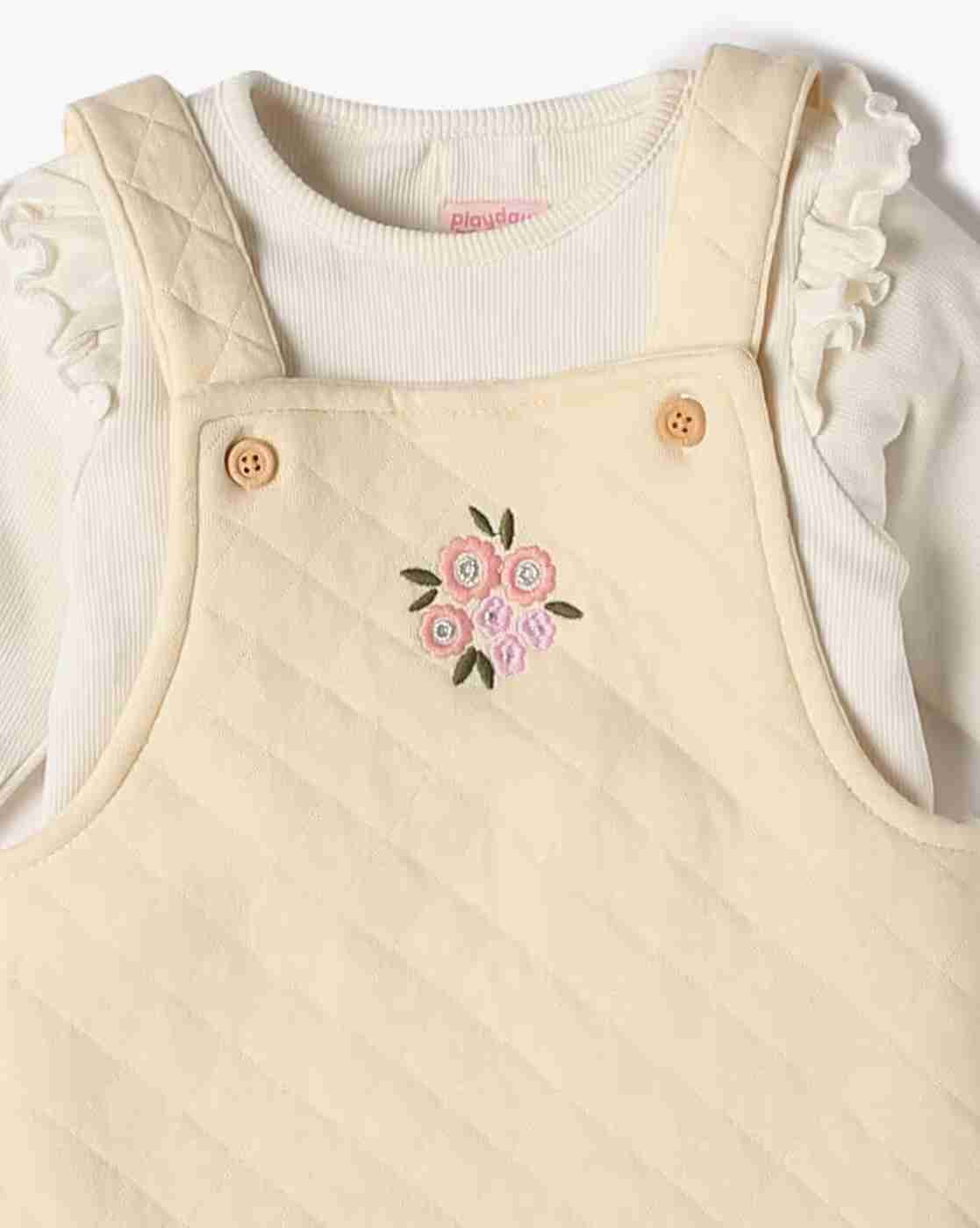 PLAYDAY | Embroidered Dungaree with T-Shirt|6