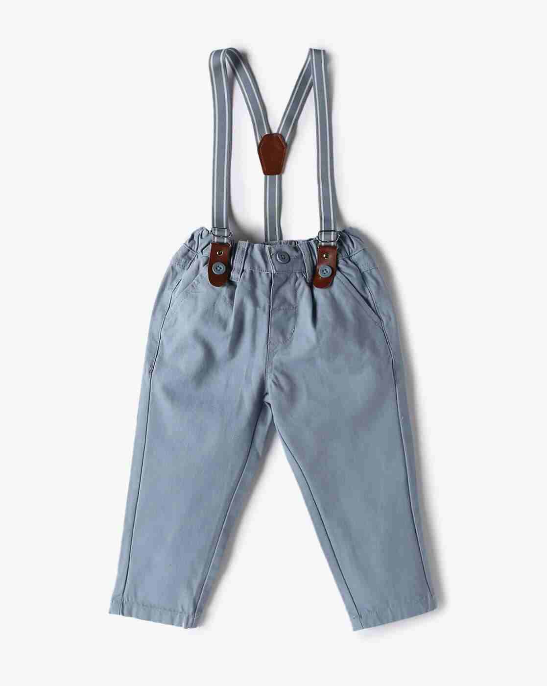 PLAYDAY | Boys Geometric Print Cotton Shirt & Pants Set|3