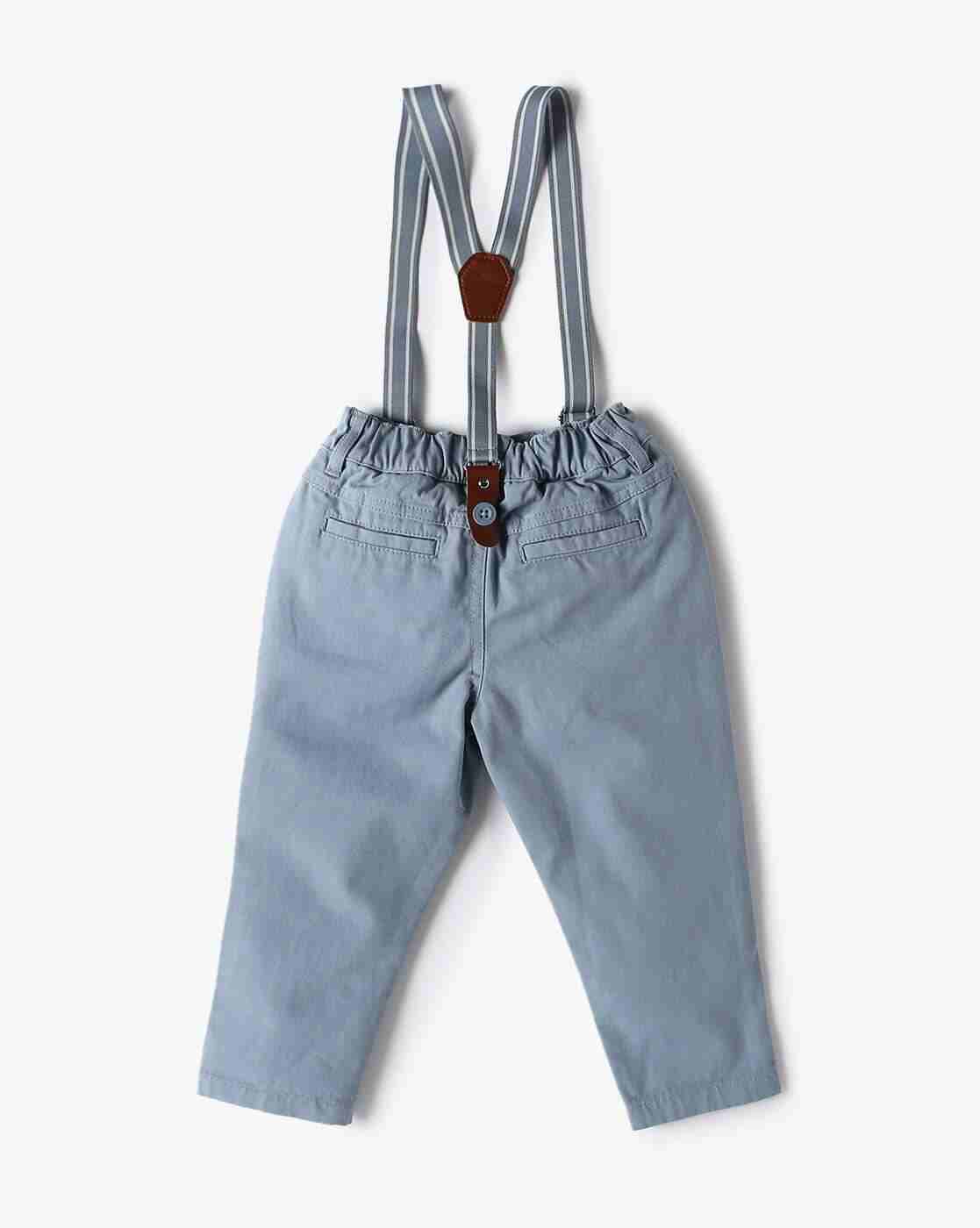 PLAYDAY | Boys Geometric Print Cotton Shirt & Pants Set|4