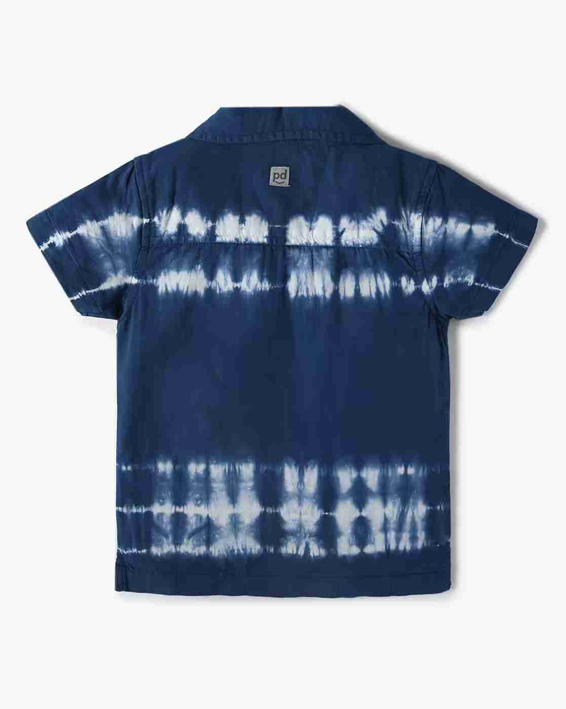 PLAYDAY | Boys Tie & Dye Printed Shirt Set|3