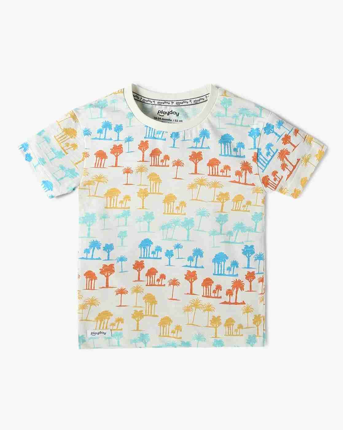 PLAYDAY | Boys Pack of 2 Printed T-Shirts|3