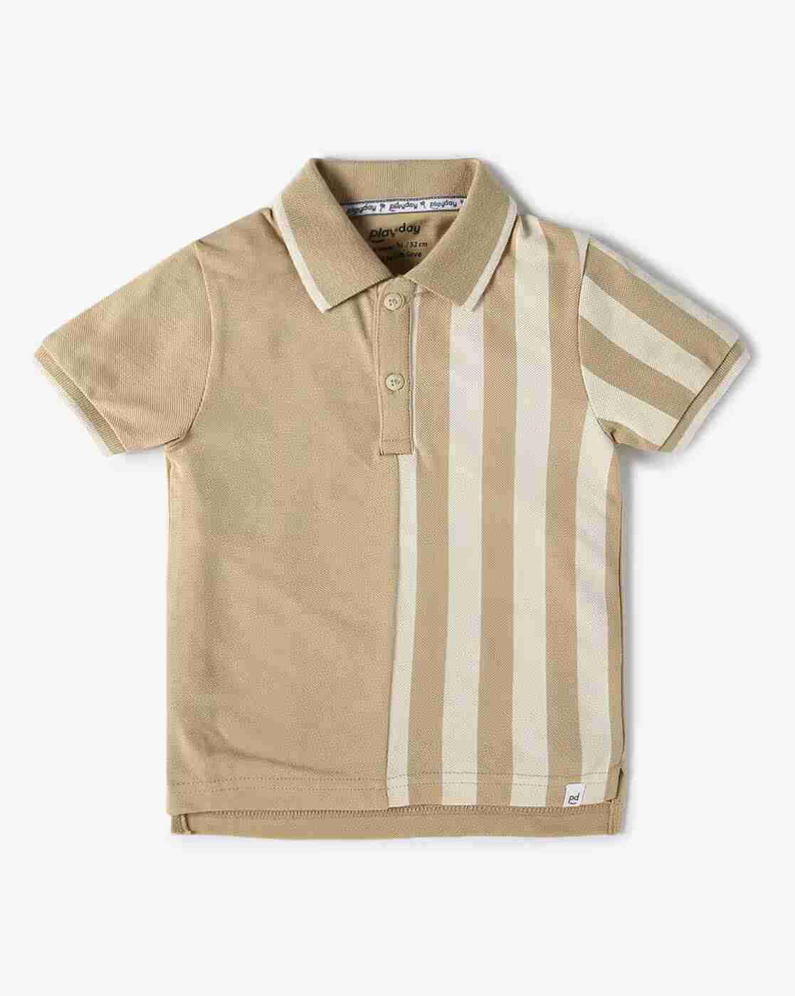 PLAYDAY | Boys Graphic Print Relaxed Fit Polo T-Shirt|0