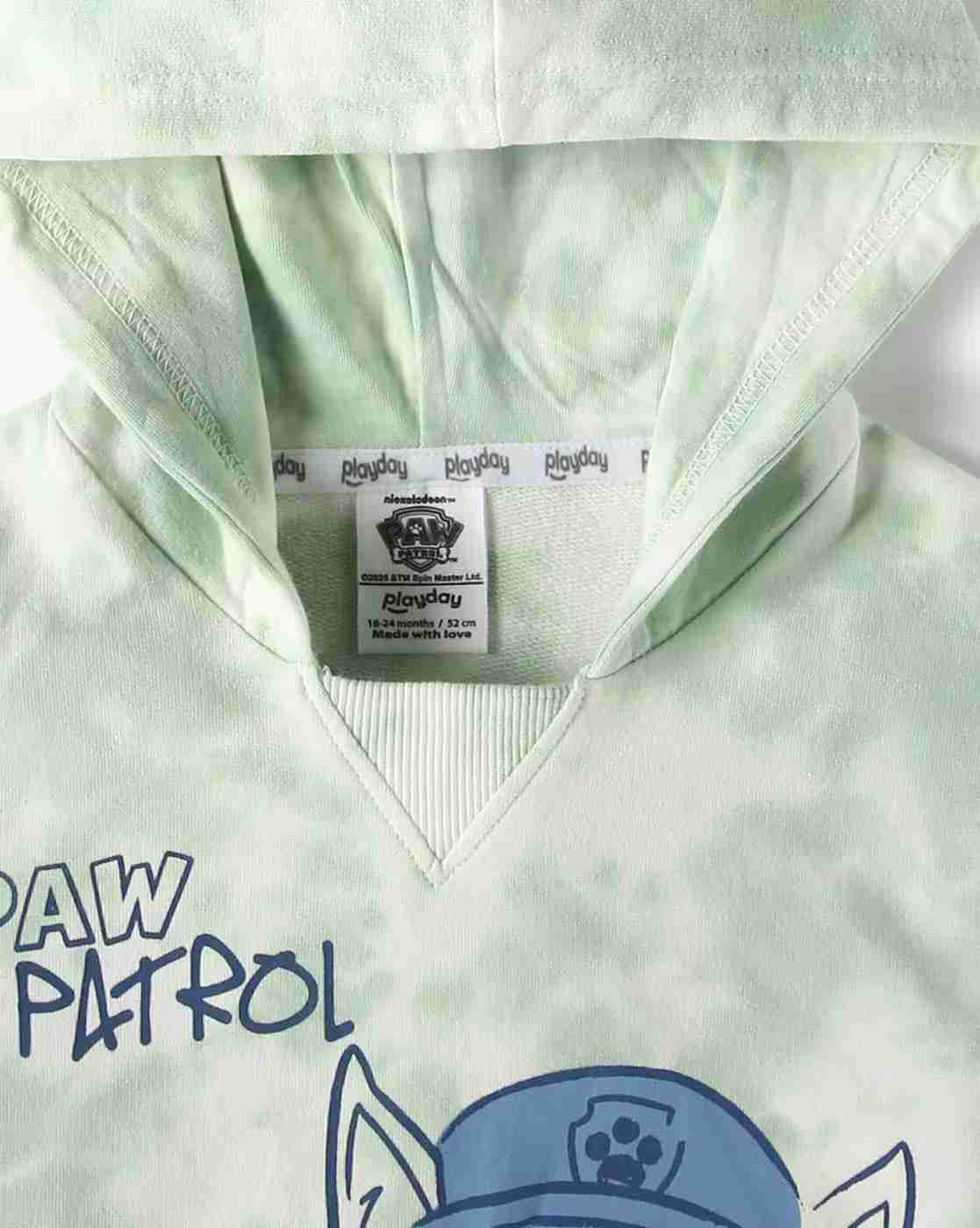 PLAYDAY | Boys Paw Patrol Print Hoodie & Shorts Set|6