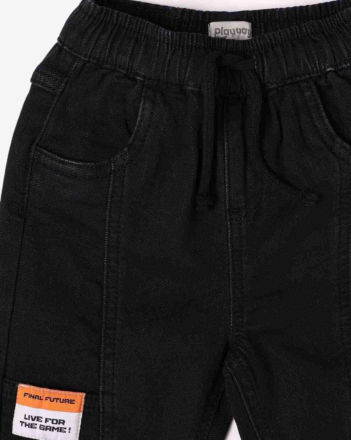 PLAYDAY | Boys Mid-Rise Jogger Jeans|2