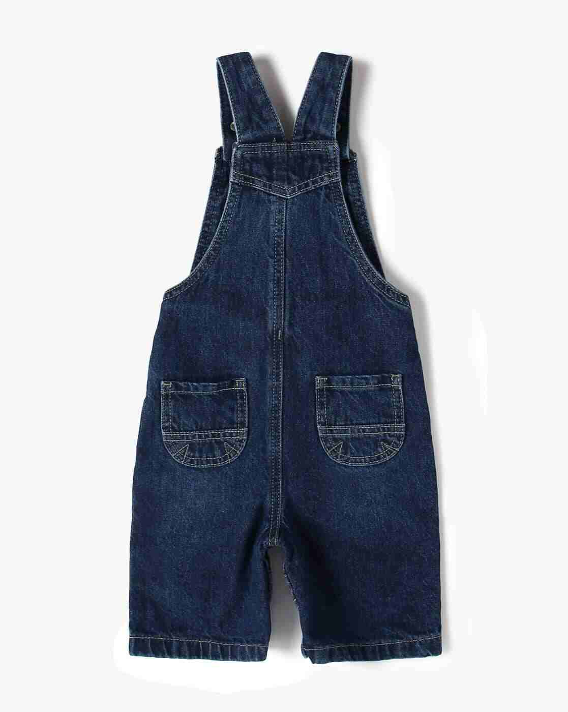 PLAYDAY | Boys Dungaree with Striped T-Shirt|4