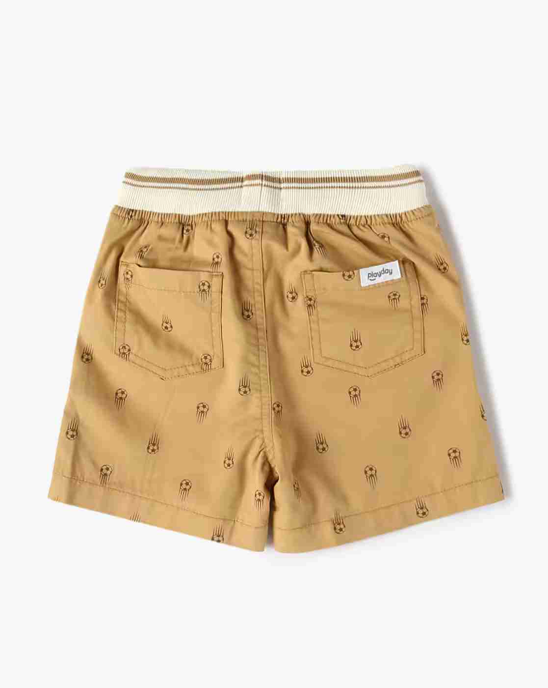 PLAYDAY | Boys All-Over Print Regular Fit Shorts|1