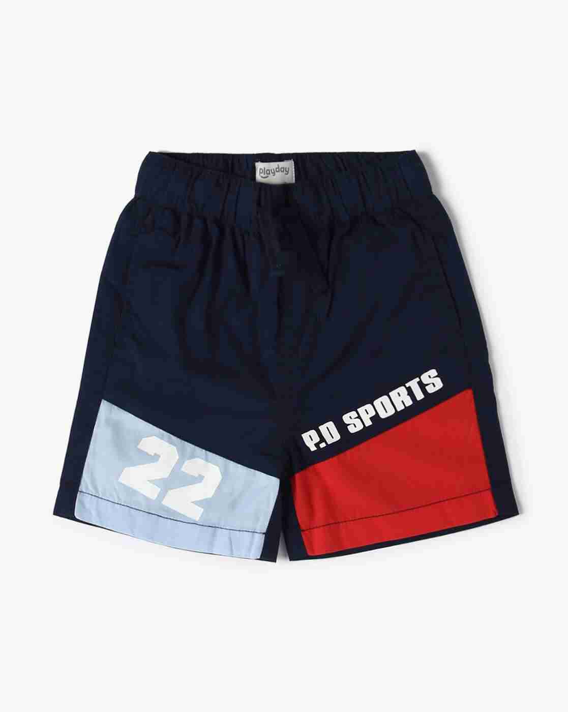 PLAYDAY | Boys Colourblock Regular Fit Shorts|0