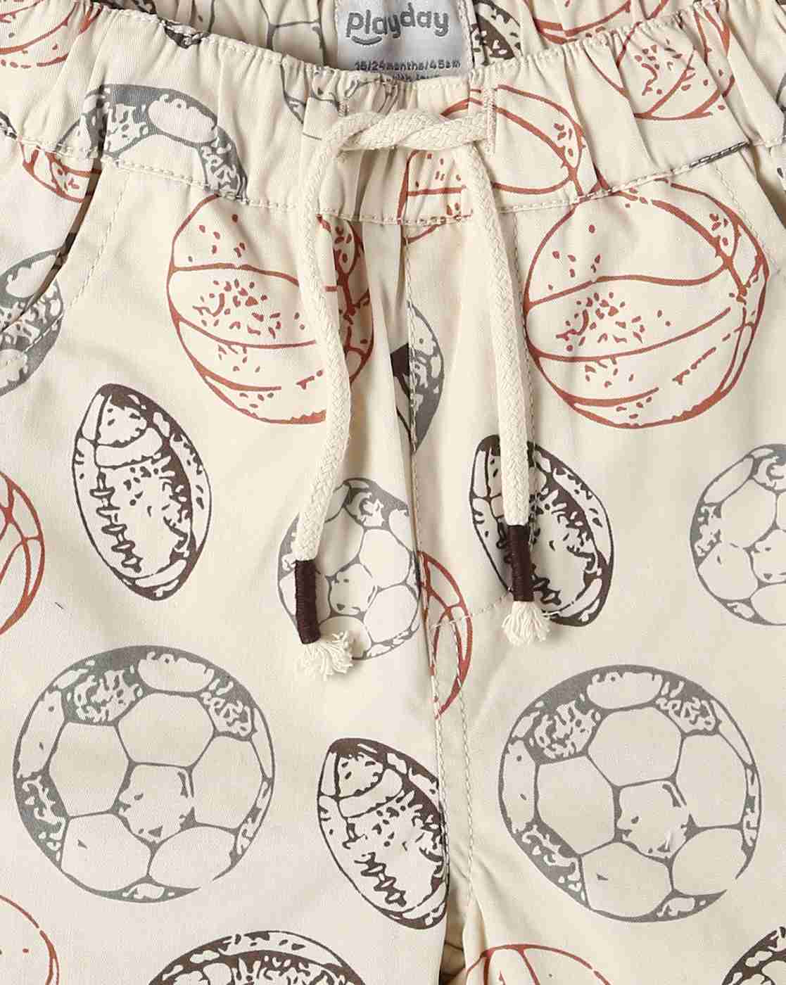 PLAYDAY | Boys Printed T-Shirt & Shorts Set|5