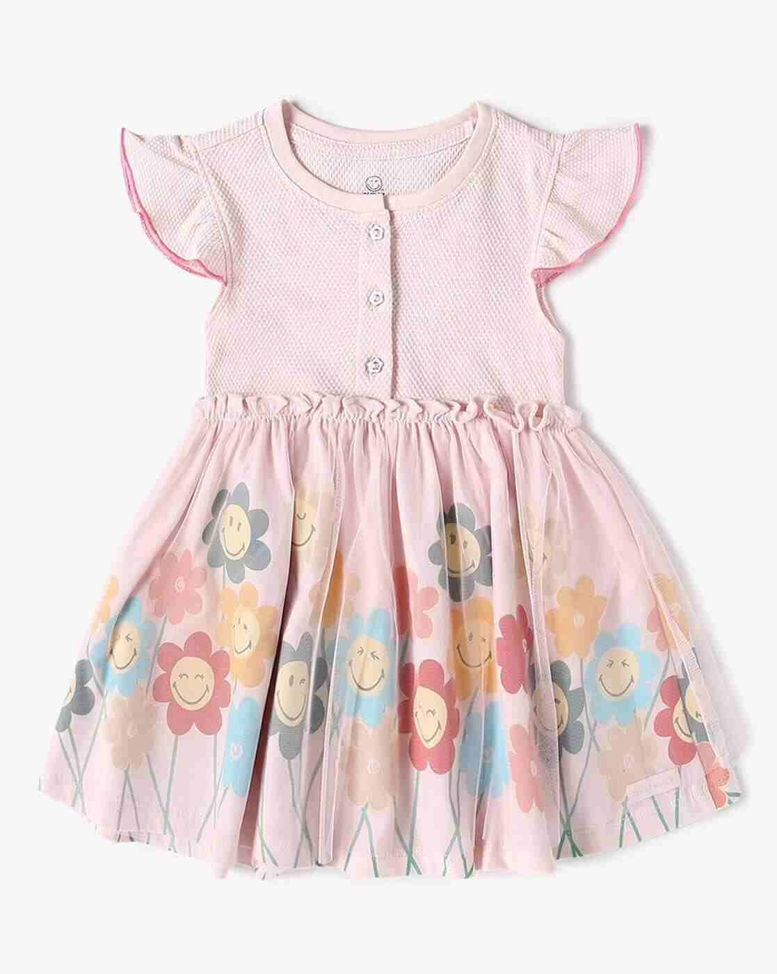 PLAYDAY | Girls Floral Print Fit & Flare Dress|0