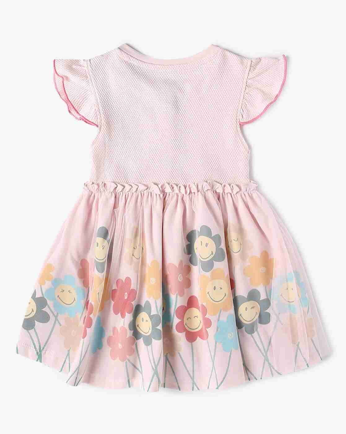 PLAYDAY | Girls Floral Print Fit & Flare Dress|1