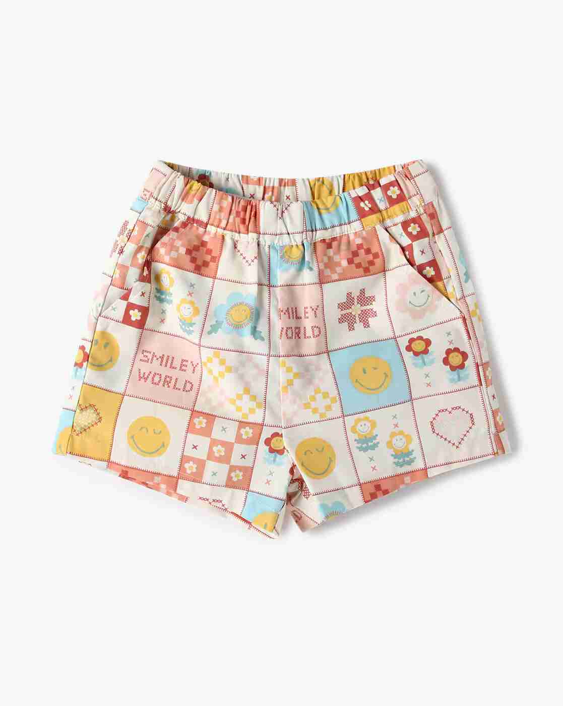 PLAYDAY | Girls Checked Top & Shorts Set|3