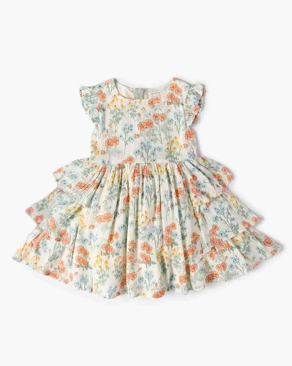 PLAYDAY | Girls All-Over Print Fit & Flare Dress|0
