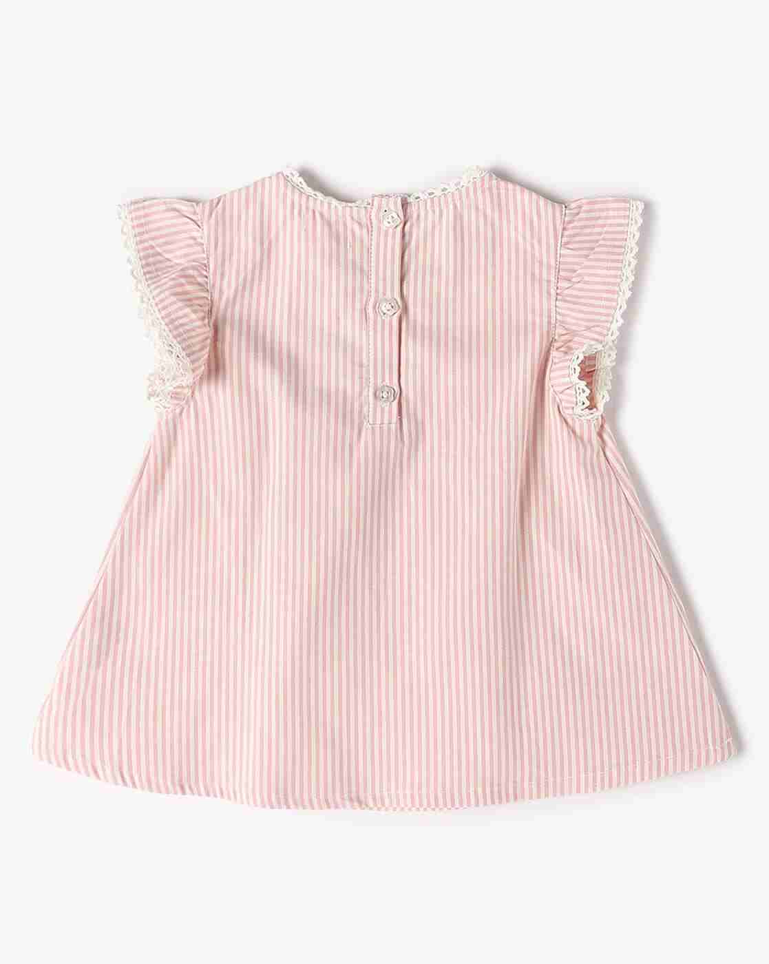 PLAYDAY | Girls Striped Regular Fit Top|1