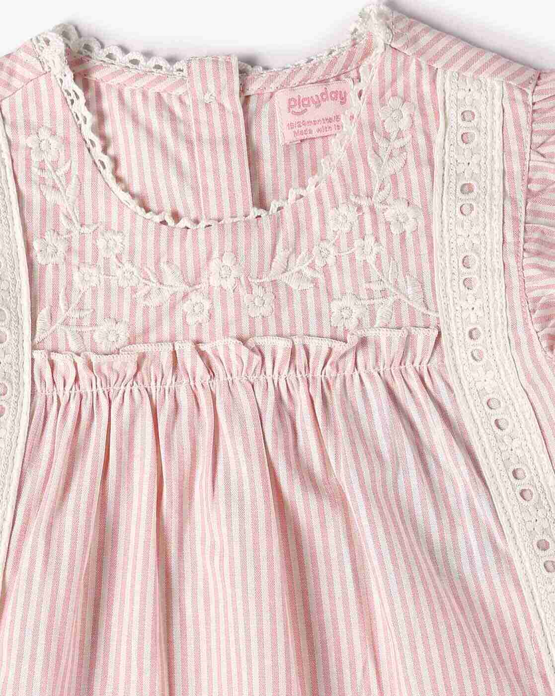PLAYDAY | Girls Striped Regular Fit Top|2