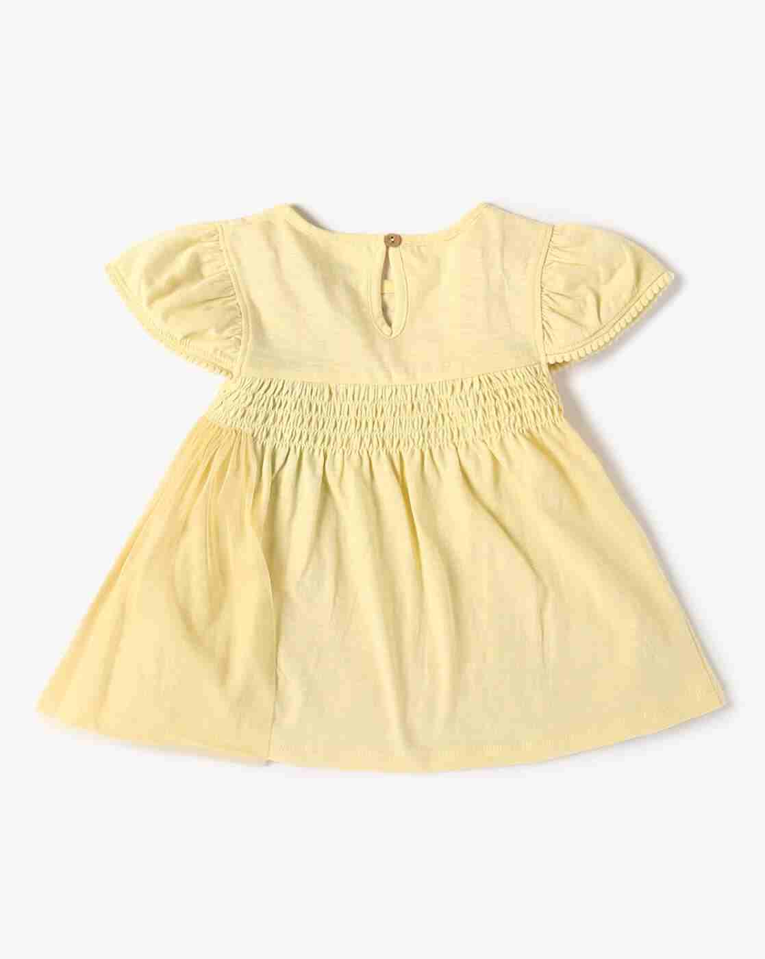 PLAYDAY | Girls Embroidered Regular Fit Peplum Top|1
