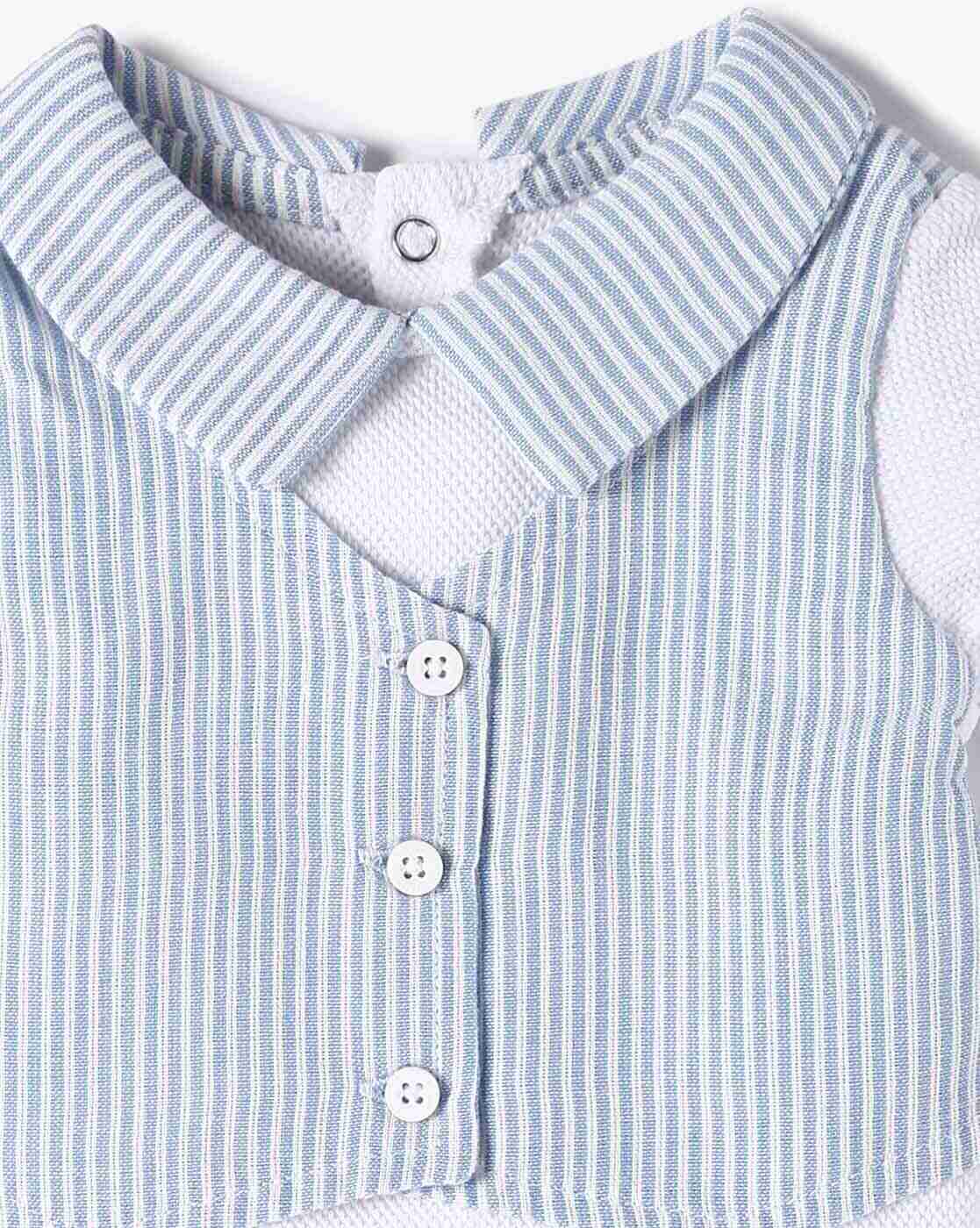 PLAYDAY | Infants Striped Rompers|2