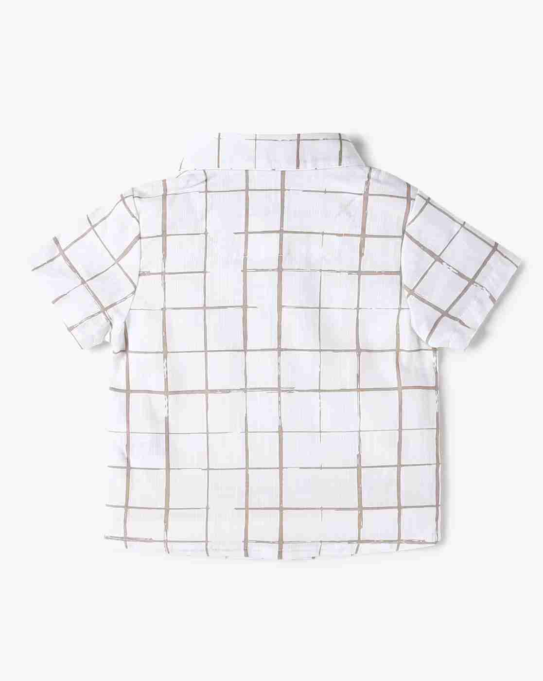 PLAYDAY | Boys Checked Shirt with Shorts & Waistcoat Set|3