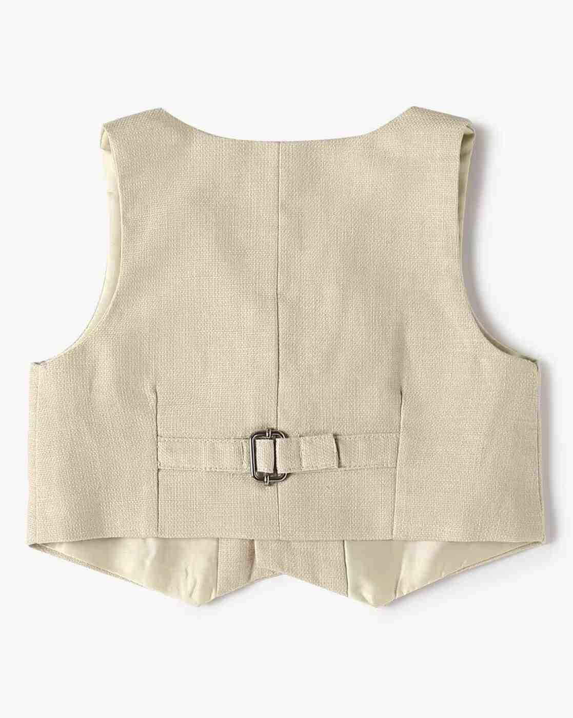 PLAYDAY | Boys Checked Shirt with Shorts & Waistcoat Set|5