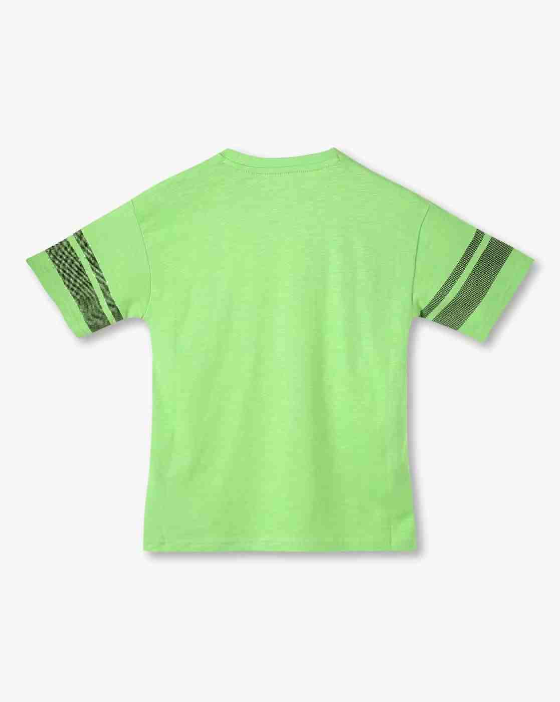 POINT COVE | Boys Graphic Print Relaxed Fit Round-Neck T-Shirt|1