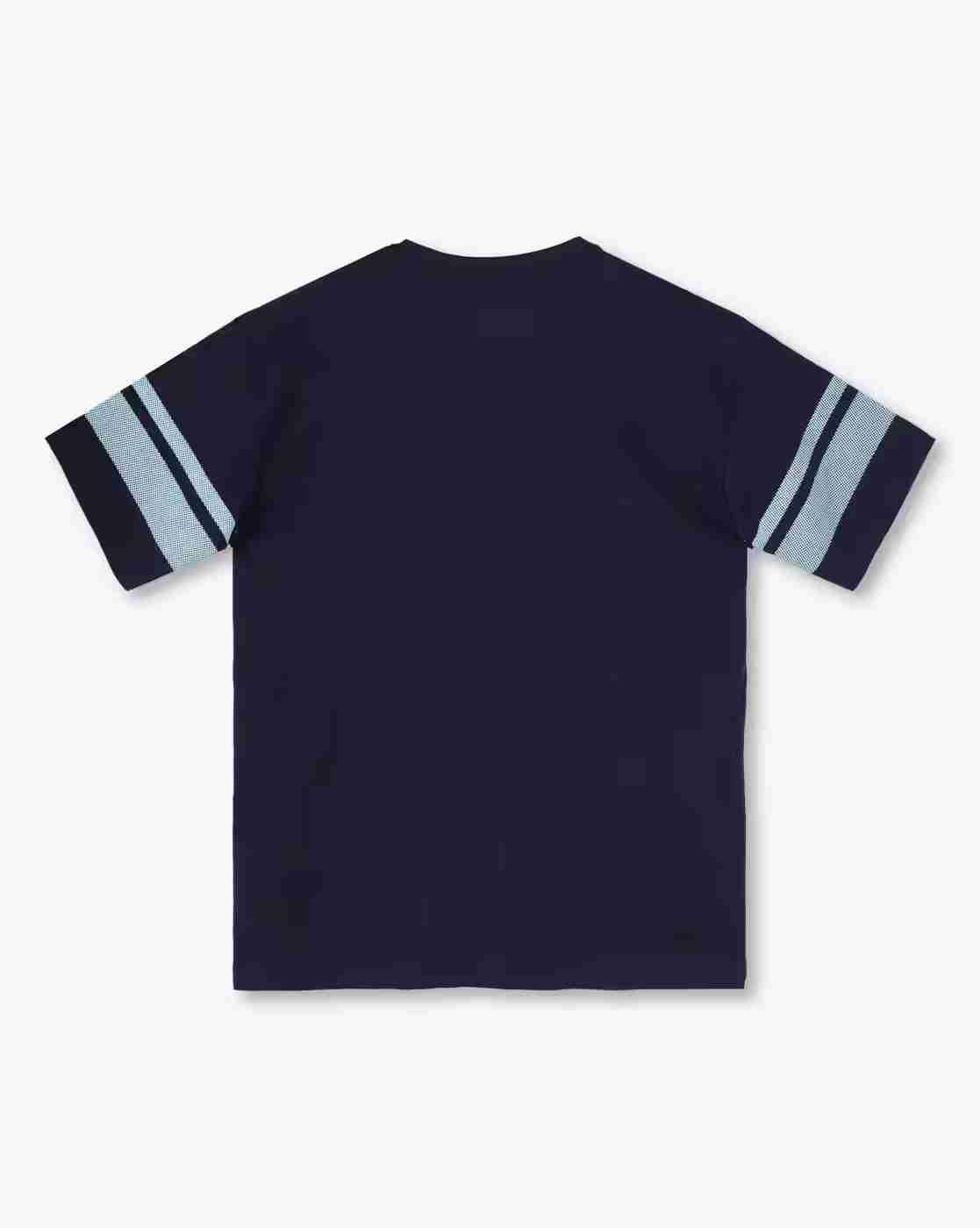 POINT COVE | Boys Graphic Print Regular Fit Round-Neck T-Shirt|1