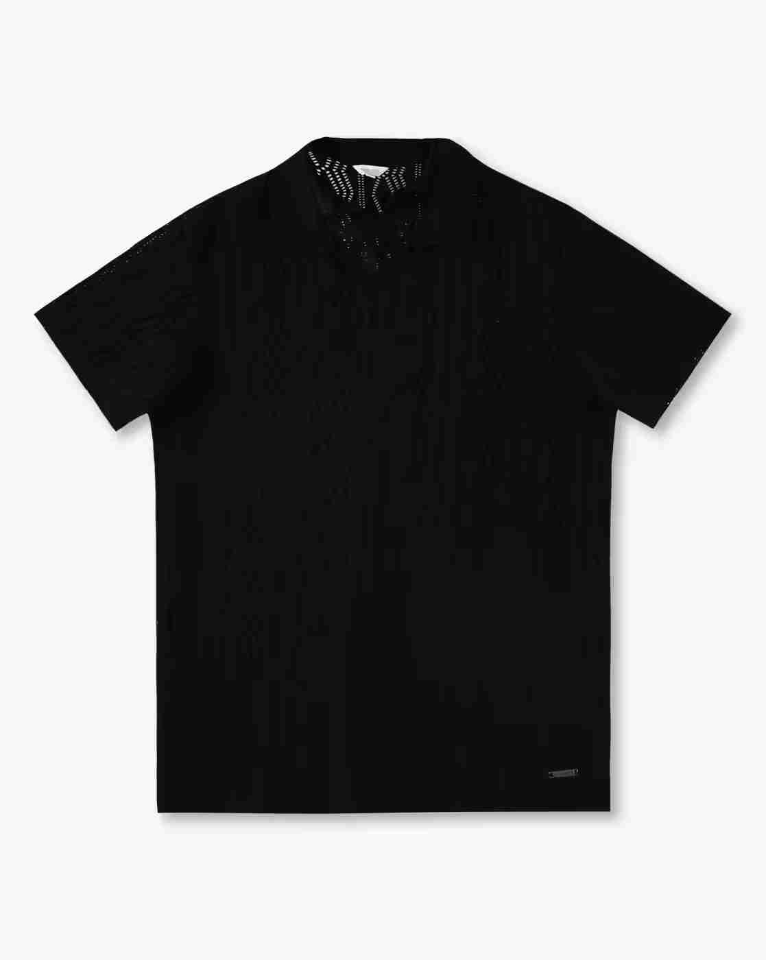 POINT COVE | Boys Knitted Loose Fit V-Neck T-Shirt|0