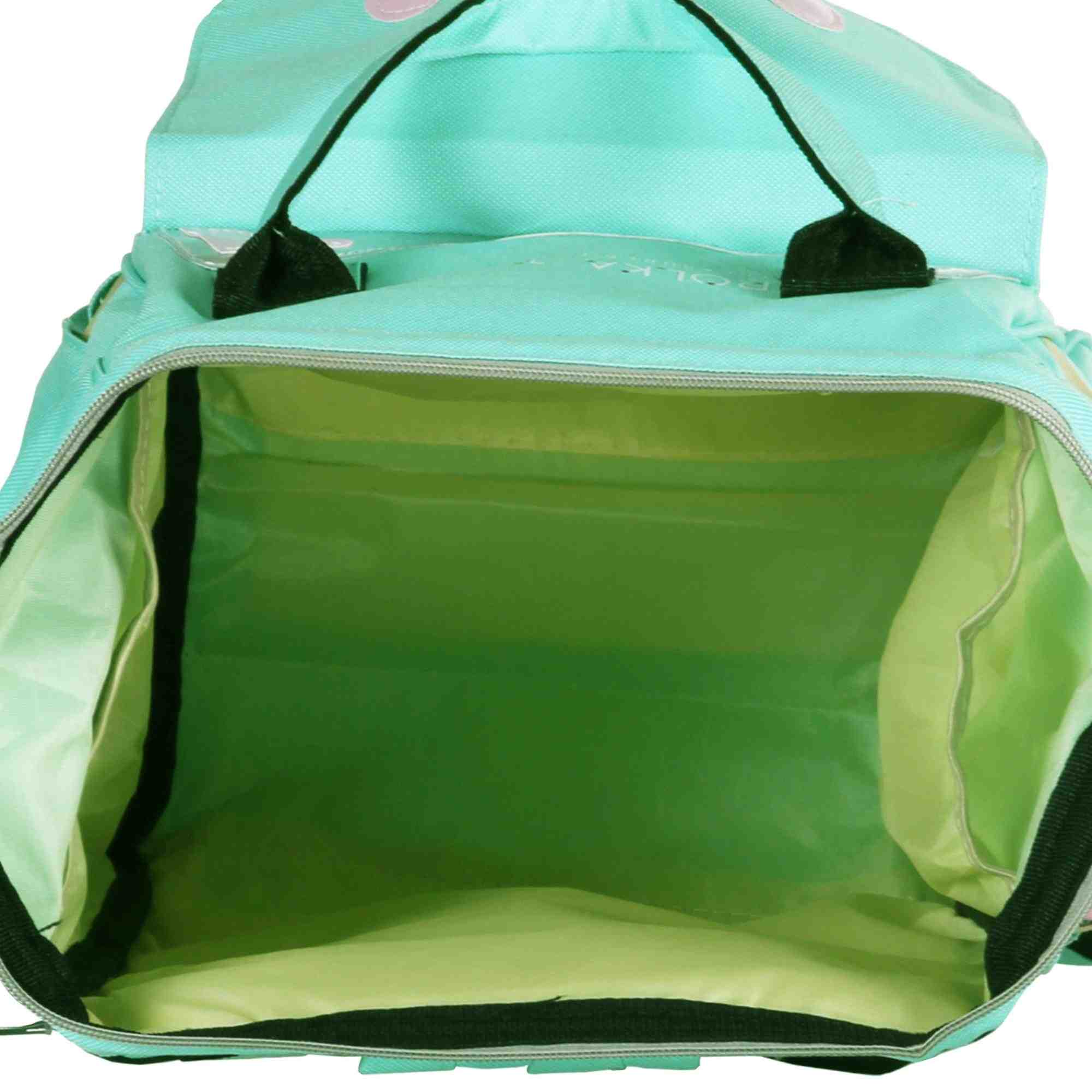 Polka Tots Backpack Diaper Bag - Sea Green