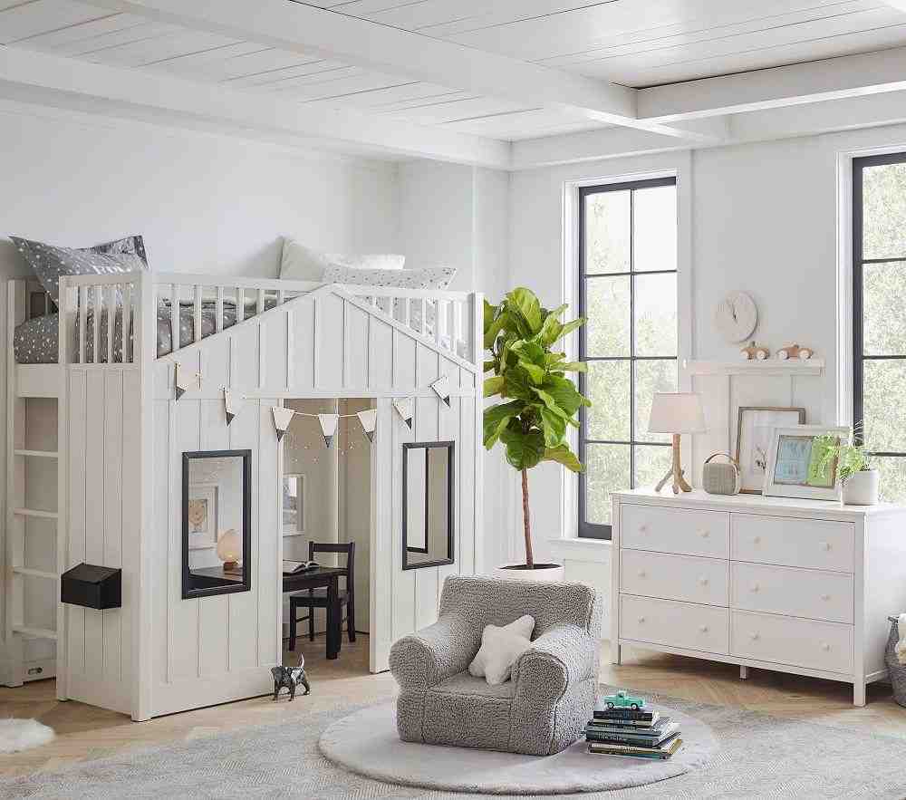 Gray Cozy Sherpa Anywhere Chair