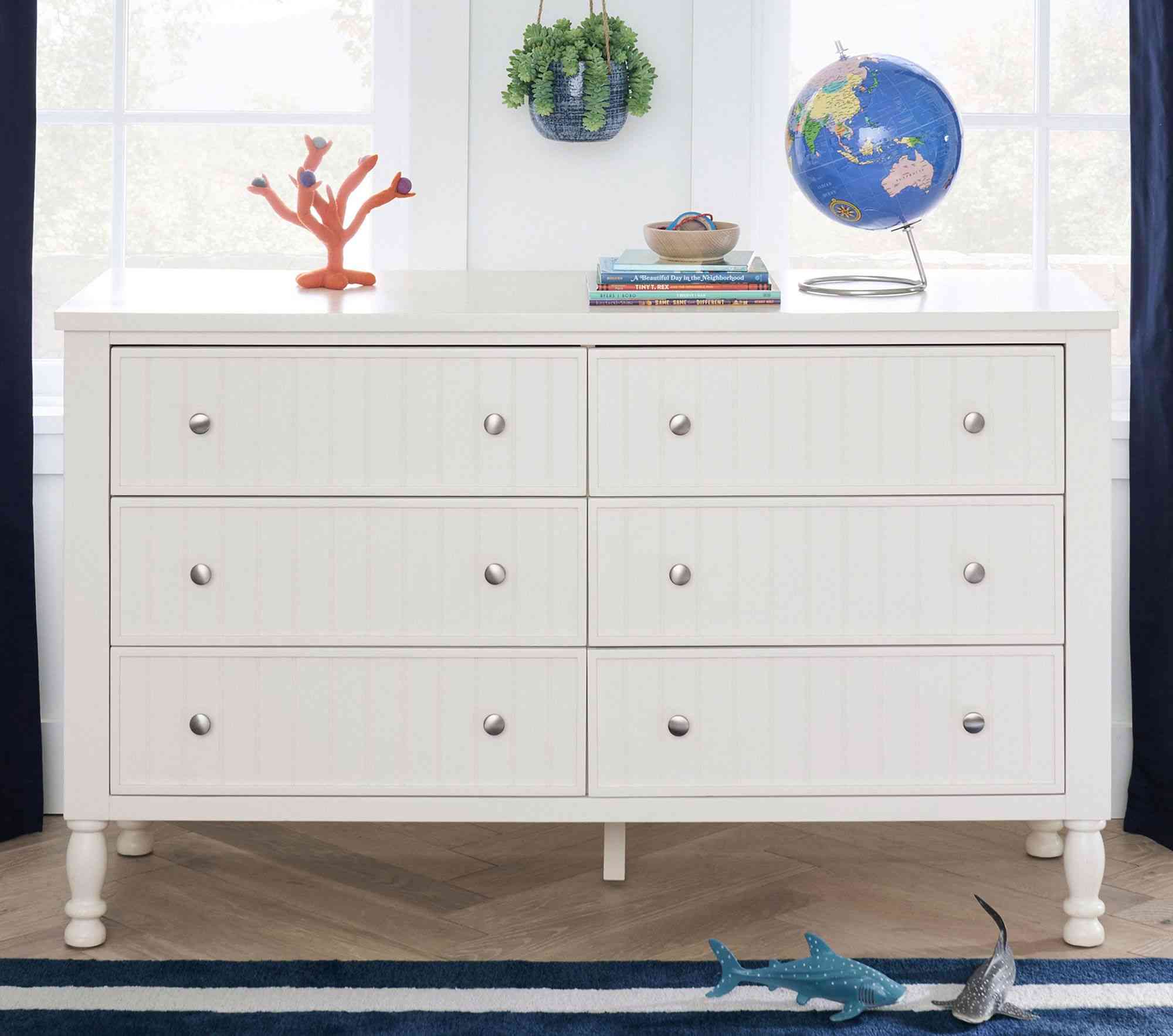 Catalina 6-Drawer Dresser (56w x 19d")