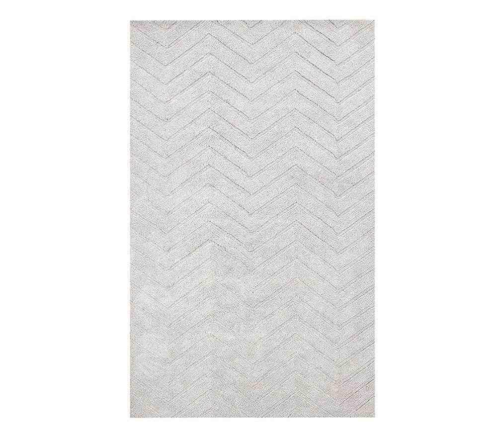 Plush Performance Chevron Rug
