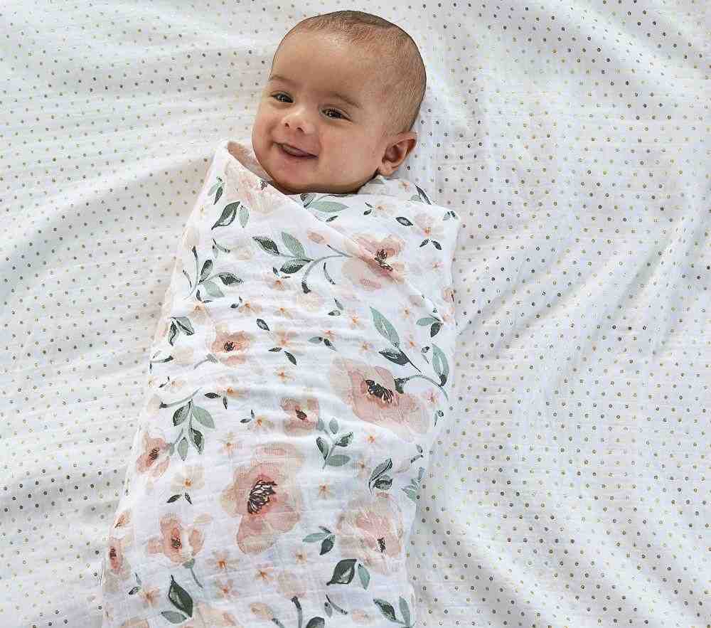Meredith Muslin Swaddle Set Of 3 Multi