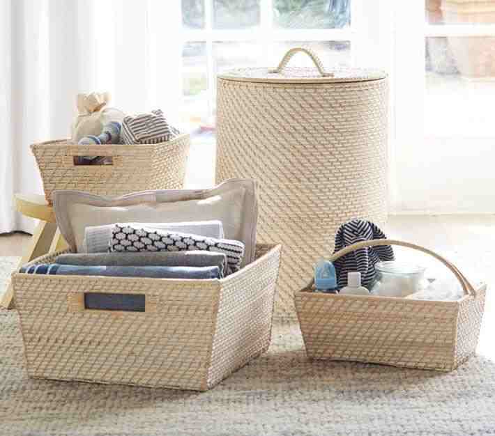 Quinn Wide Basket Storage