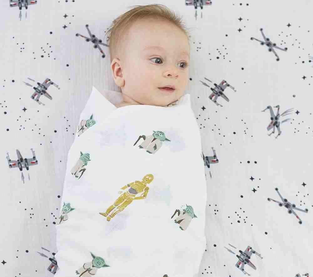 Star Wars Organic Muslin Swaddle Set Of 3