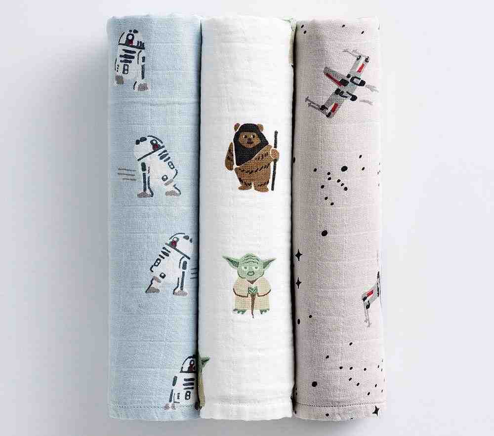 Star Wars Organic Muslin Swaddle Set Of 3