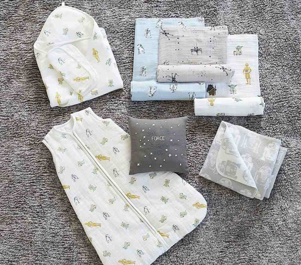 Star Wars Organic Muslin Swaddle Set Of 3