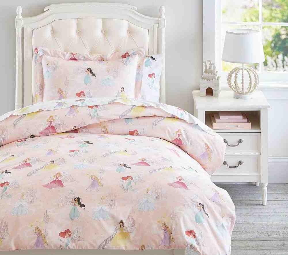 Disney Princess  Organic Castle  Duvet & Standard Sham