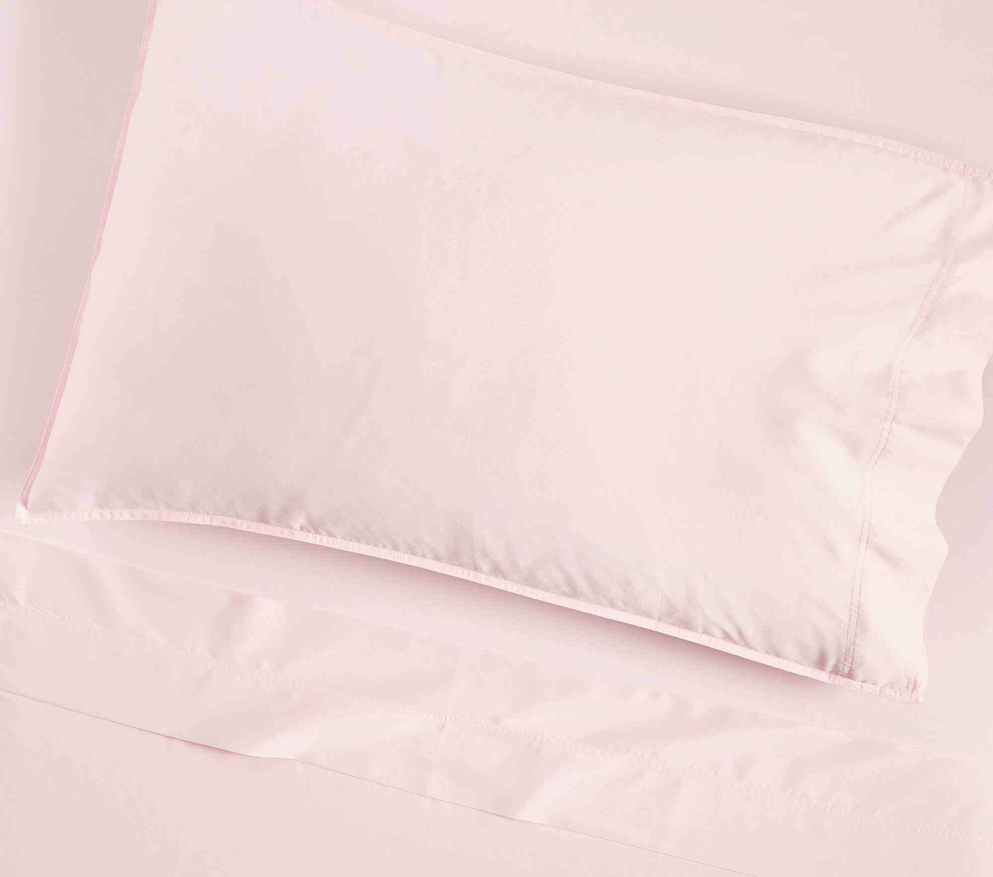 Organic Super Soft Sheet SetFlat Sheet and PiIND Queen Sheet SPink