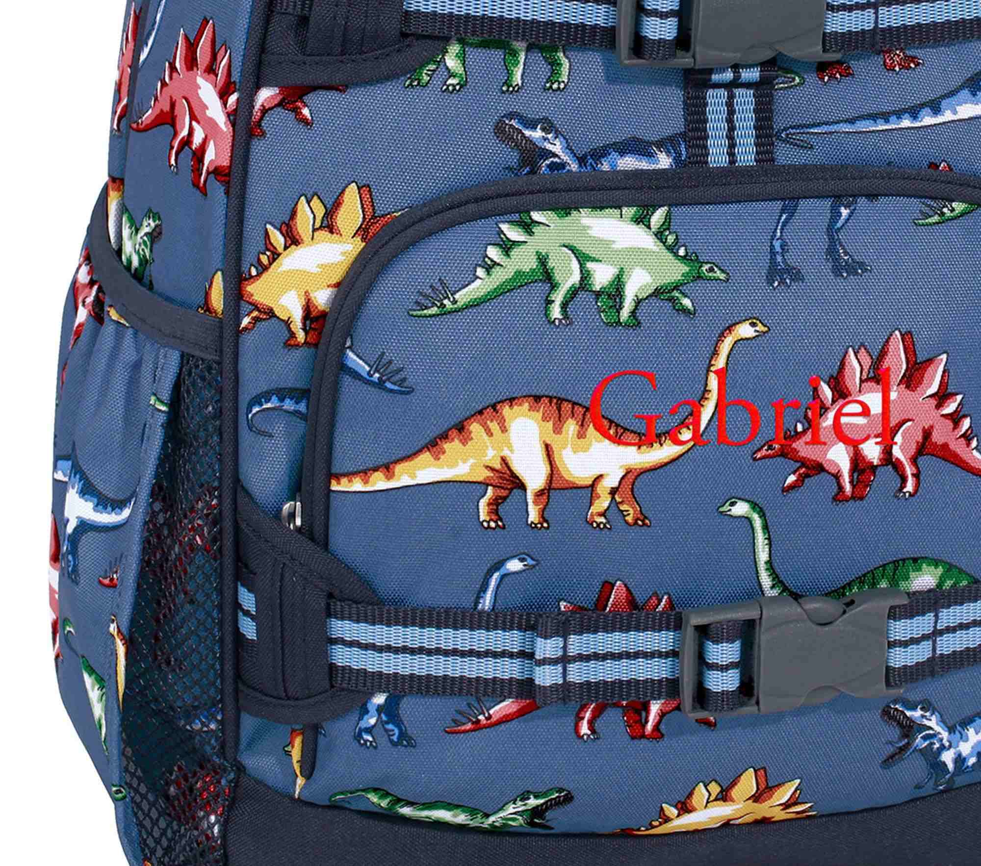 Mackenzie Blue Multi Dino Backpacks