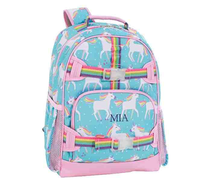 Mackenzie Recycled Aqua Unicorn Parade Backpack