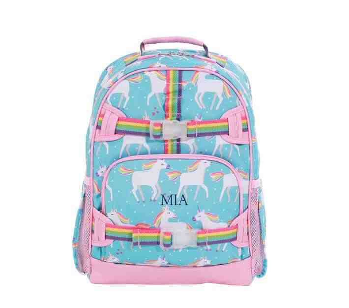 Mackenzie Recycled Aqua Unicorn Parade Backpack