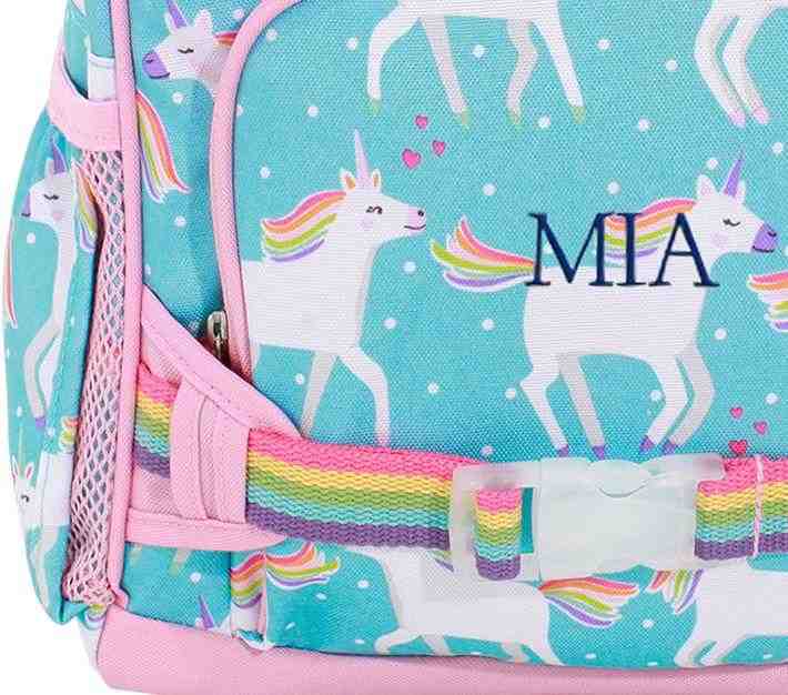 Mackenzie Recycled Aqua Unicorn Parade Backpack