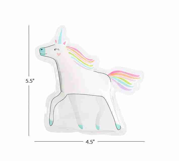 Aqua Unicorn Soft Freezer Pack