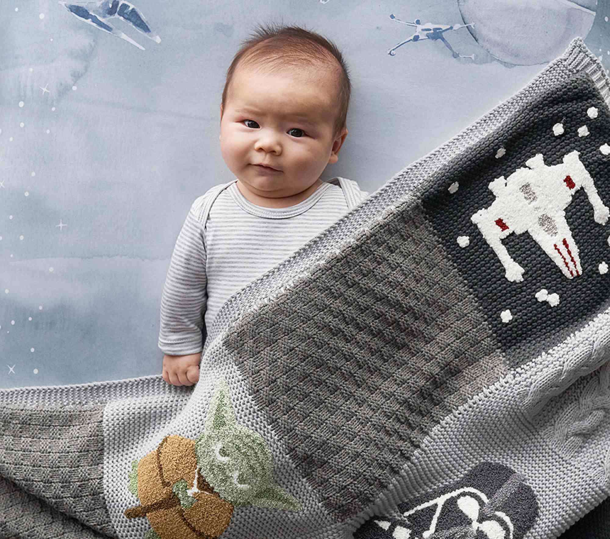 Pottery Barn Kids | Star Wars(TM) Patchwork Baby Blanket