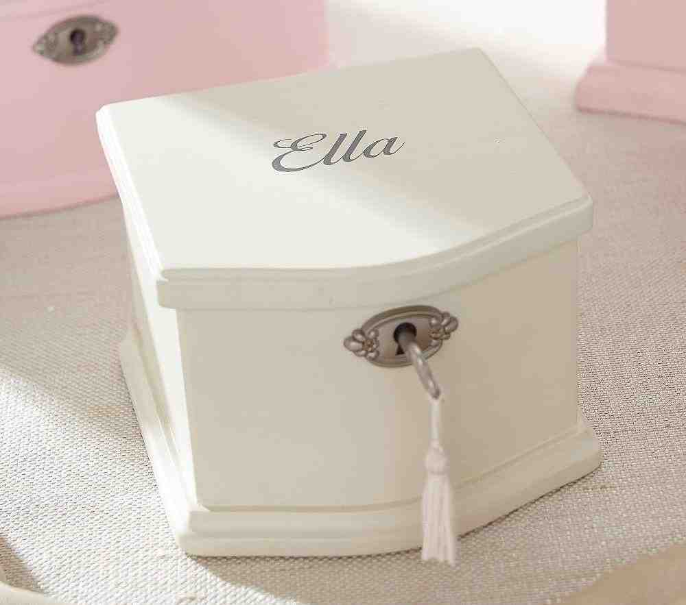 White Abigail Jewelry Box Collection