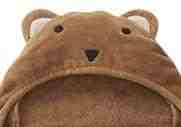 west elm x pbk Bear Hooded Towel