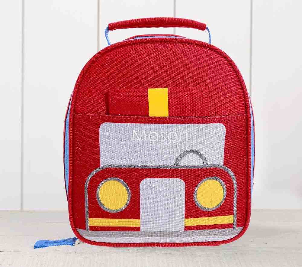 Firetruck, Little Critters Lunch Bag