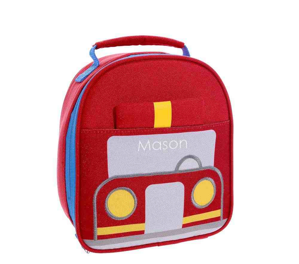 Firetruck, Little Critters Lunch Bag